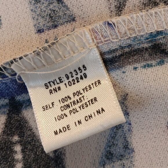 Skies Are Blue Shift Dress. Native Inspired.Coastal. Beachy. - Picture 10 of 13